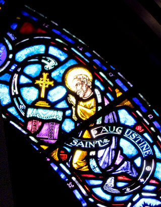 Porción de un vitral