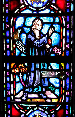 Porción de un vitral
