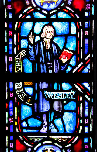Porción de un vitral