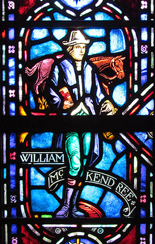 Porción de un vitral