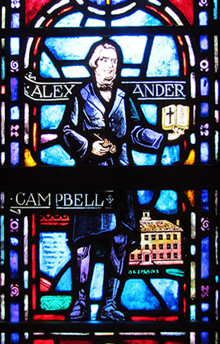 Porción de un vitral