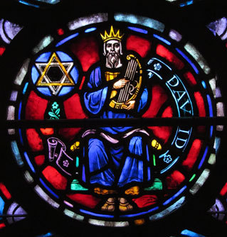 Porción de un vitral