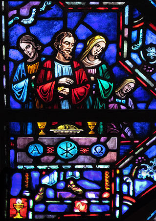 Porción de un vitral