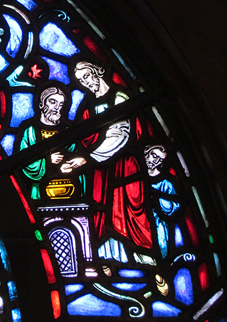 Porción de un vitral
