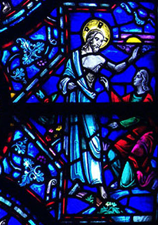 Porción de un vitral