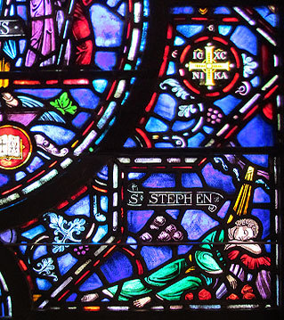 Porción de un vitral