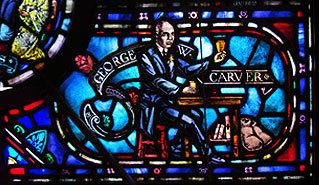 Porción de un vitral